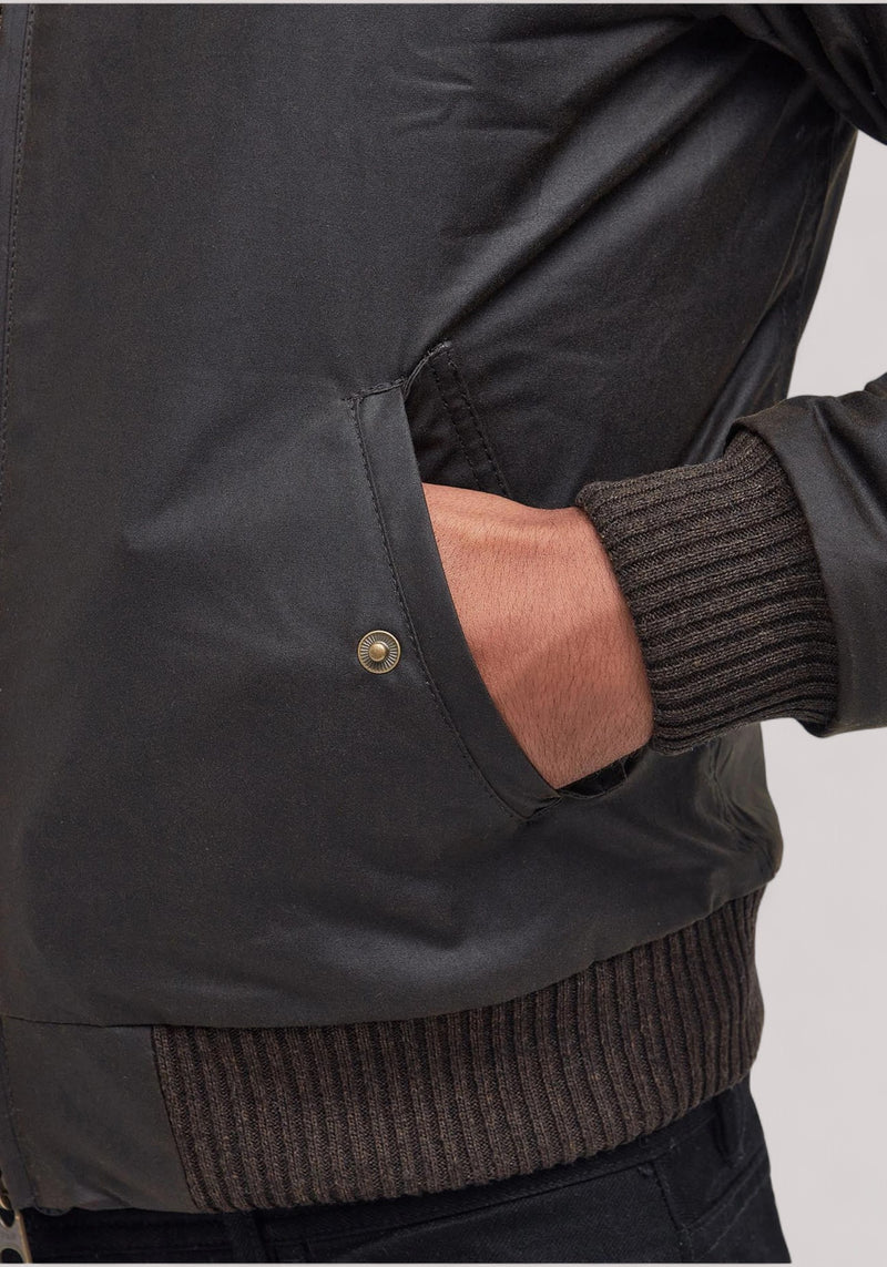 GIUBBINO UOMO MERCHANT WAXOLIVE