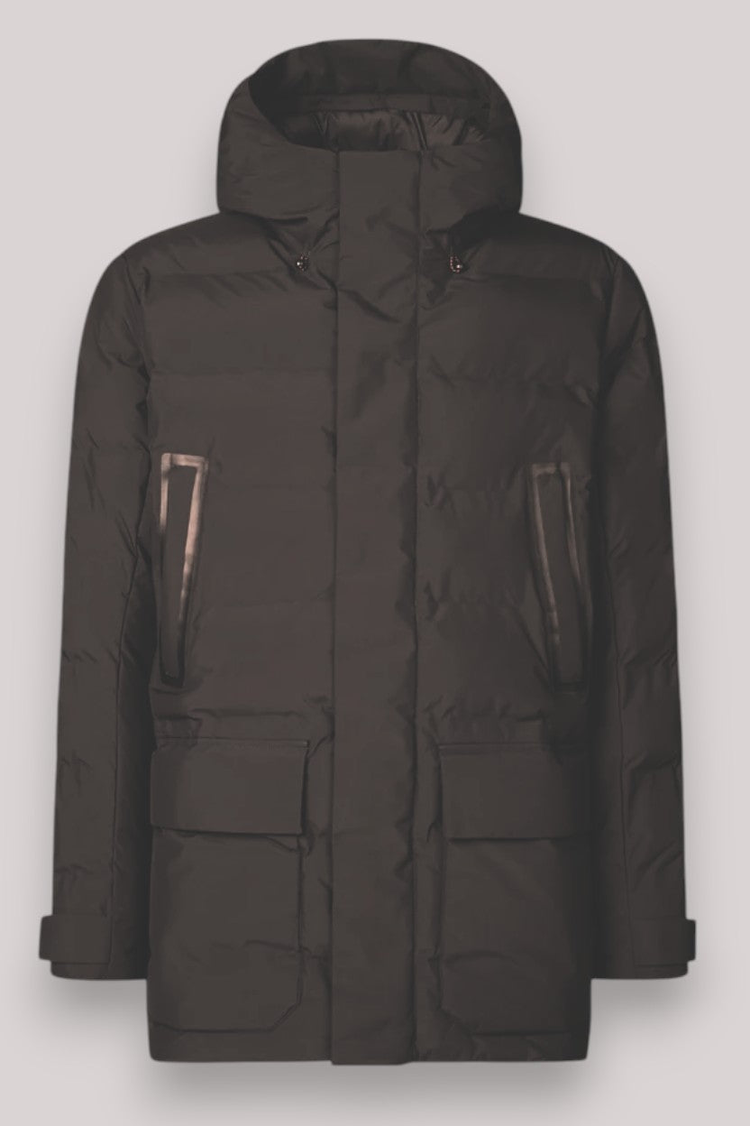 GIACCONE UOMO QUINLAN  BROWN BLACK - Linassi