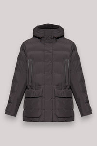 GIACCONE UOMO QUINLAN  BROWN BLACK - Linassi