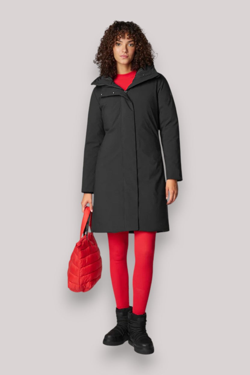 GIACCONE DONNA SIENNA NERO - Linassi