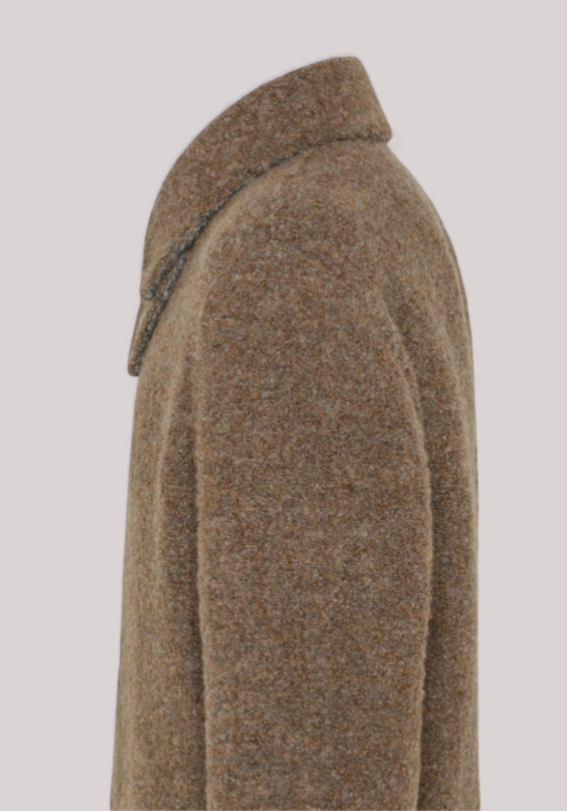 GIACCONE UOMO CAPPOTTO IN LANA MOHAIR E ALPACA BRUNO FRATE