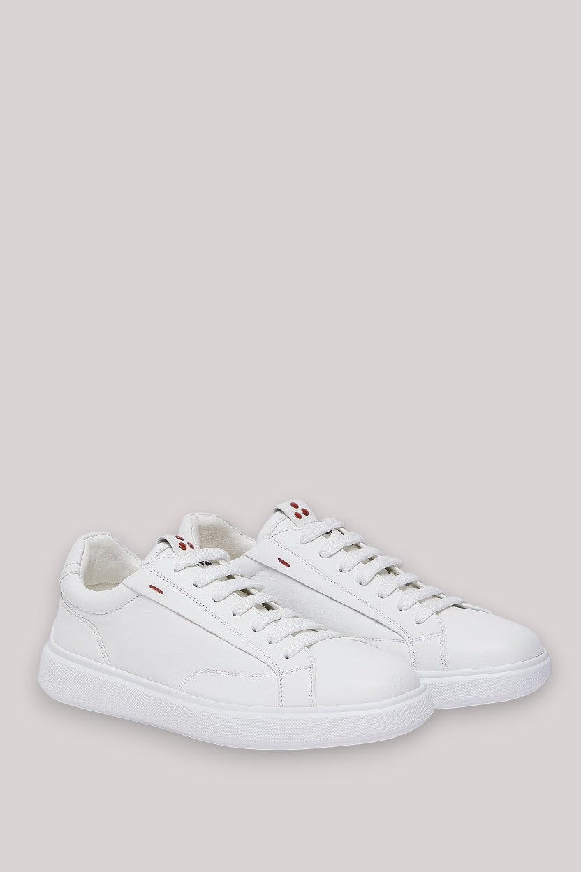 SCARPE UOMO IN PELLE BIANCO - Linassi