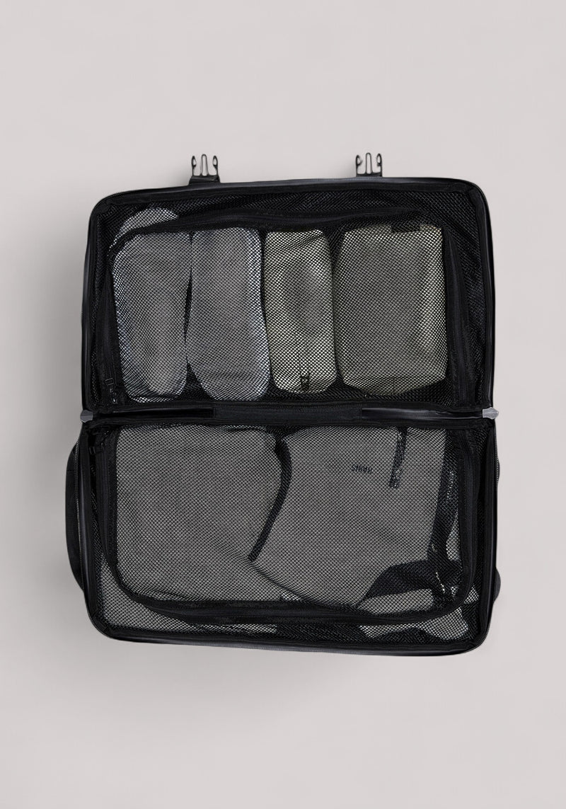 BORSA UNISEX TROLLEY TEXEL CABIN BAG W3 BLACK