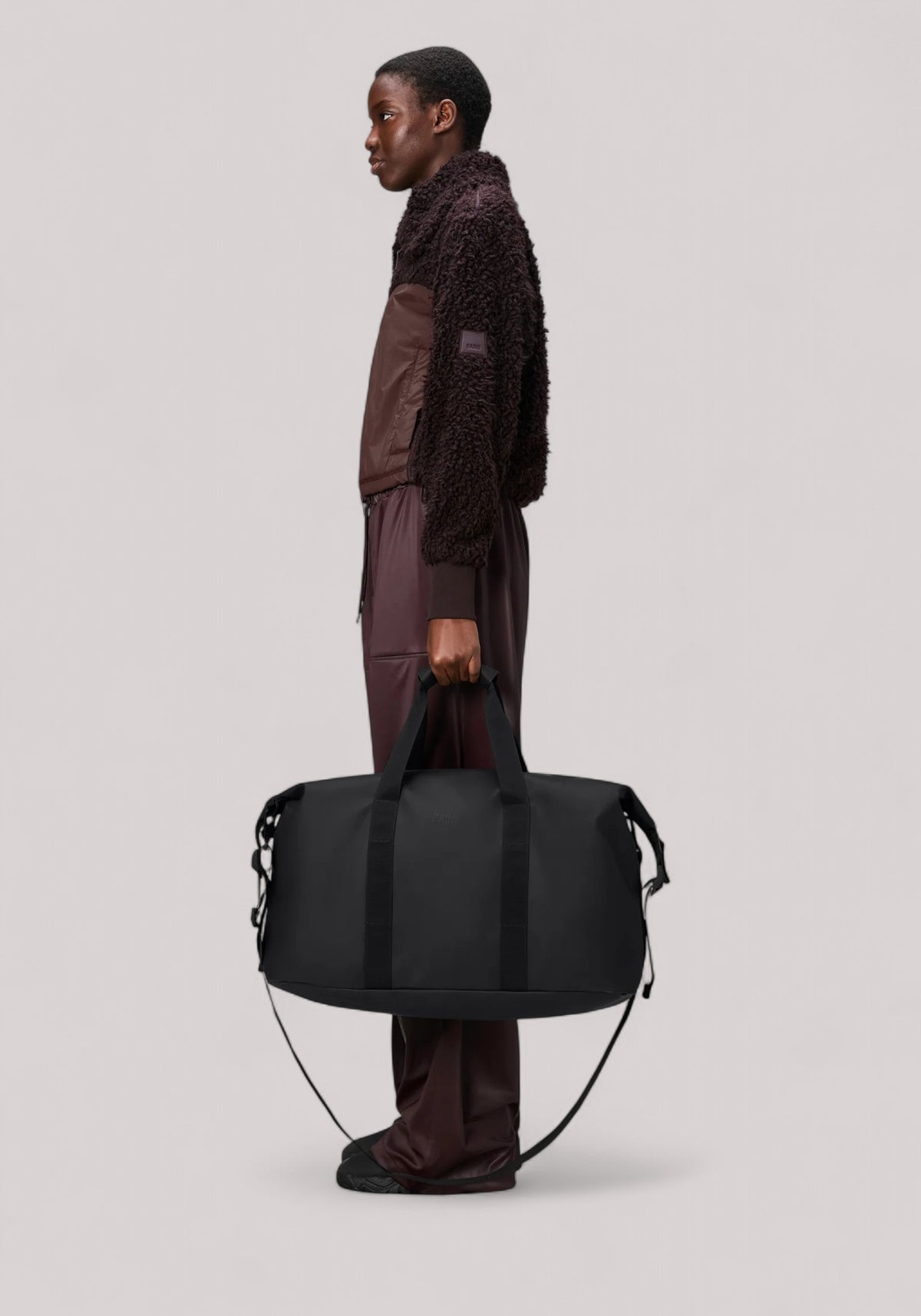 BORSA UNISEX HILO WEEKEND W3 BLACK