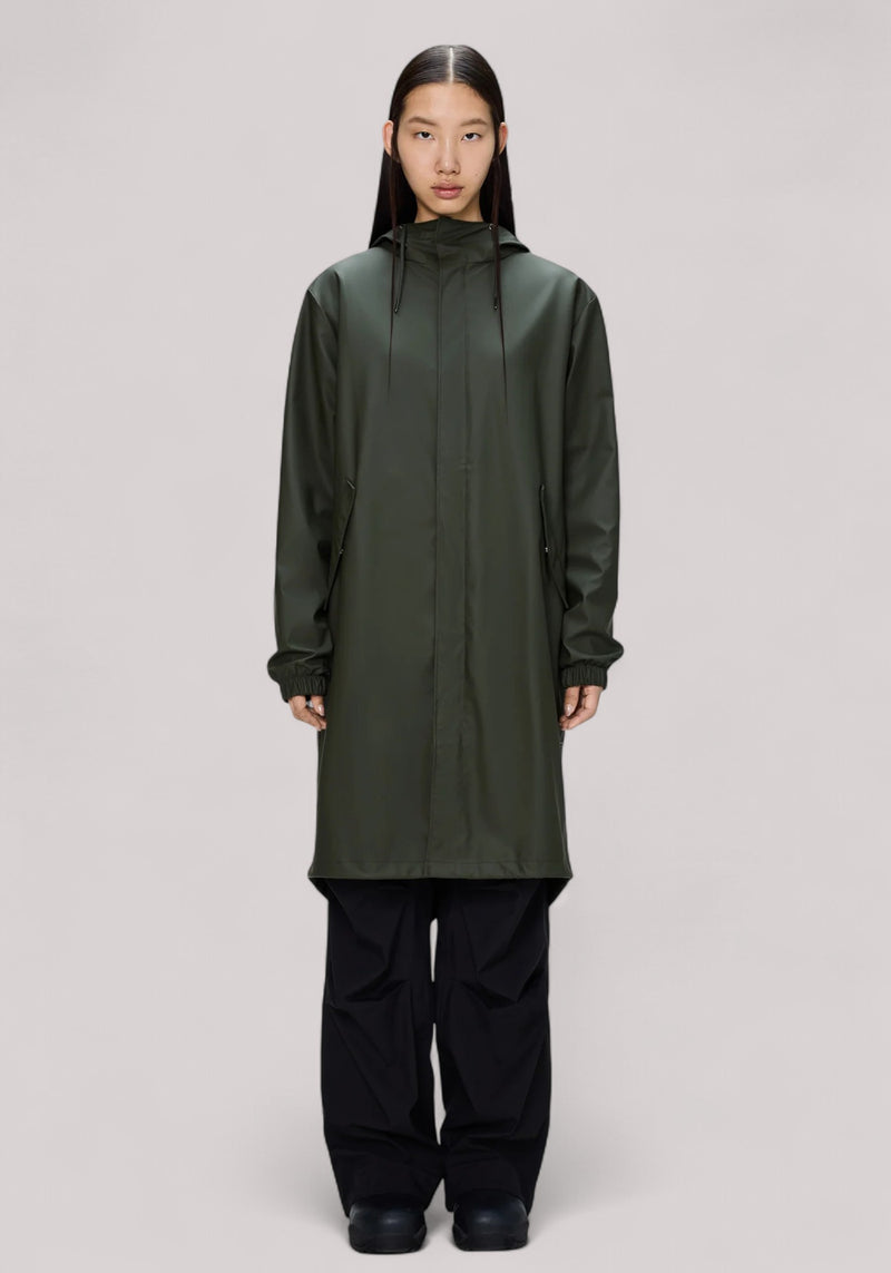 IMPERMEABILE UNISEX FISHTAIL PARKA(W3) VERDE