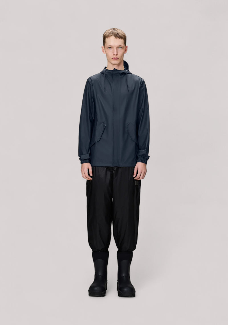 IMPERMEABILE UNISEX FISHTAIL JACKET(W3 NAVY