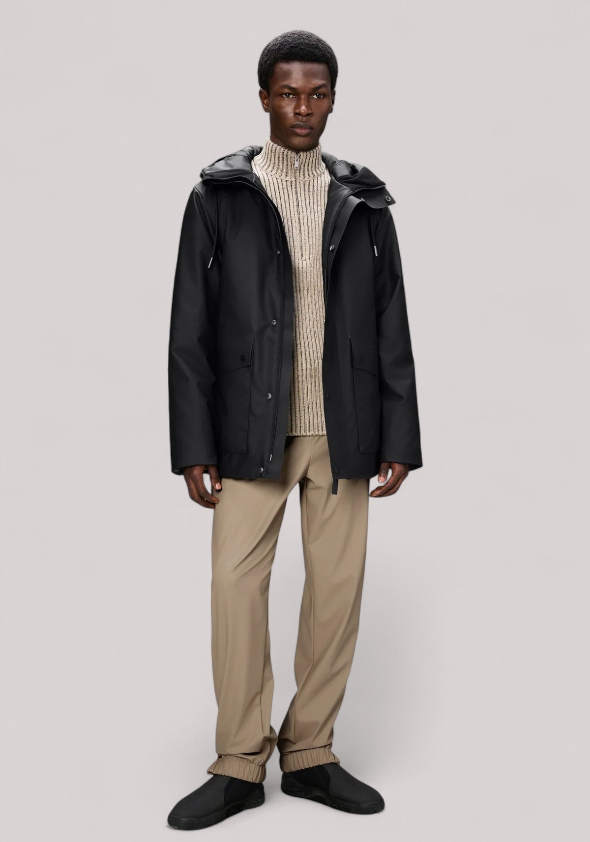 GIACCONE UOMO PARKA W BLACK