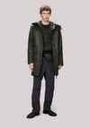 GIACCONE UNISEX LONG PARKA W GREEN