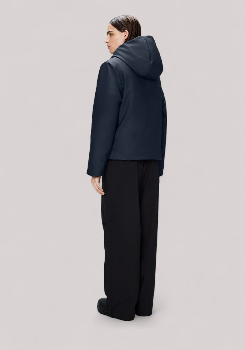 GIACCONE DONNA SHORT W PARKA NAVY