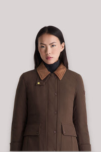 GIACCONE DONNA RAKID CHICORY COFFEE