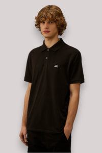 POLO UOMO IN PIQUET BLACK - Linassi