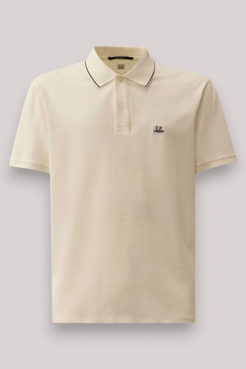 POLO UOMO IN JERSEY GAUZE WHITE - Linassi