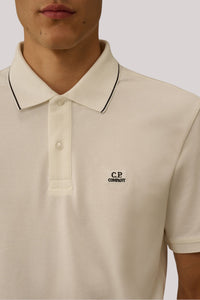 POLO UOMO IN JERSEY GAUZE WHITE - Linassi