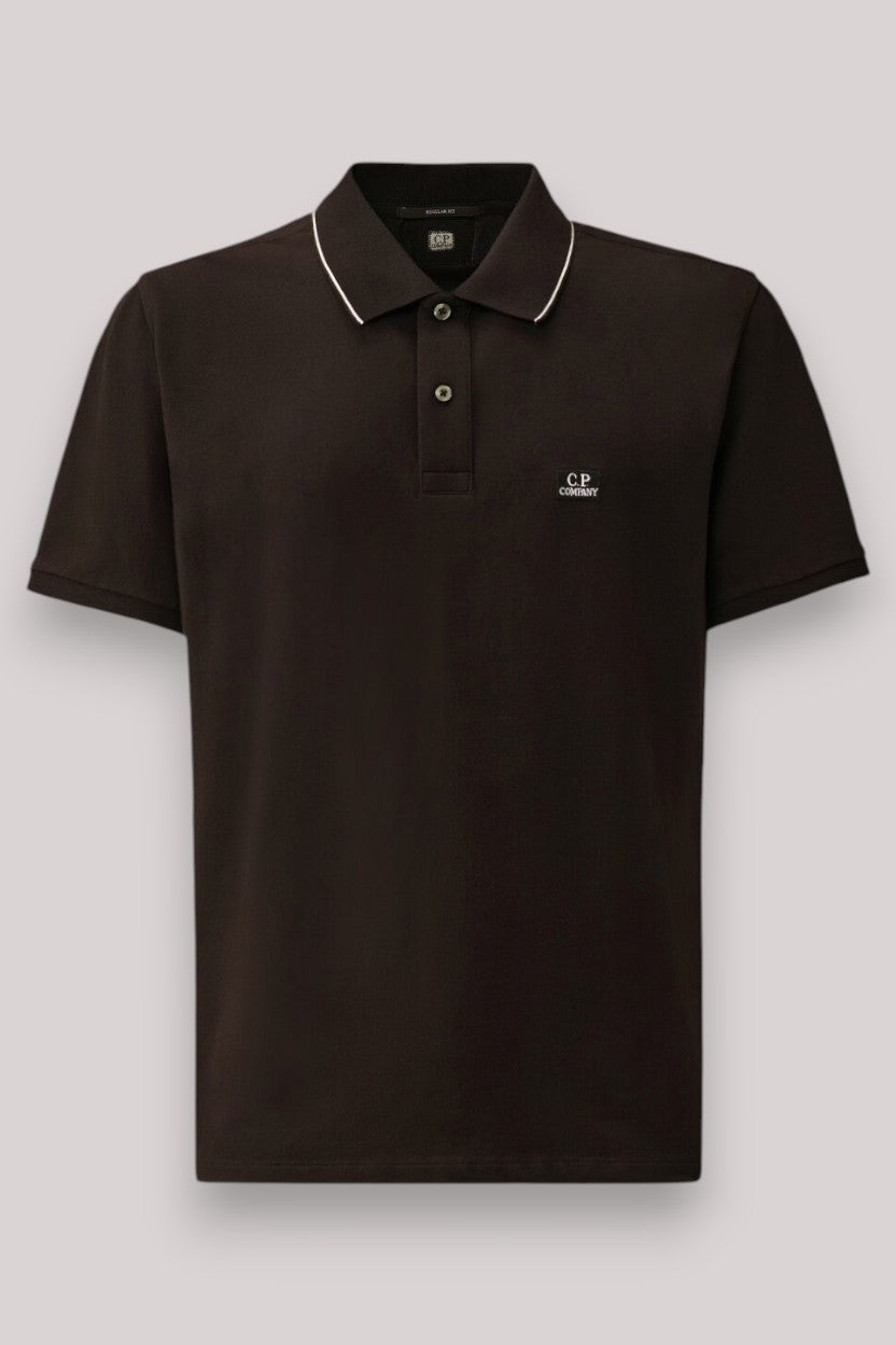 POLO UOMO PIQUET STRETCH  BLACK - Linassi