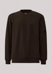 FELPA UOMO CREWNEK LENS BLACK