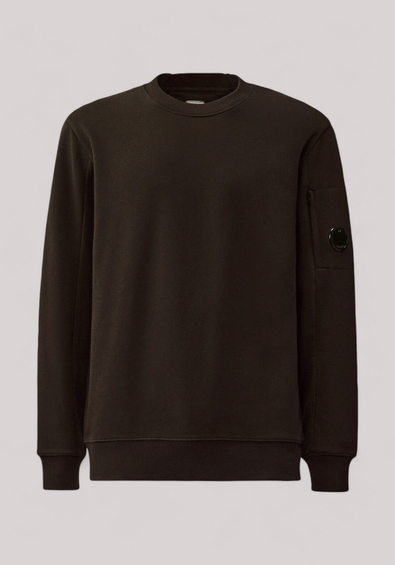 FELPA UOMO CREWNEK LENS BLACK