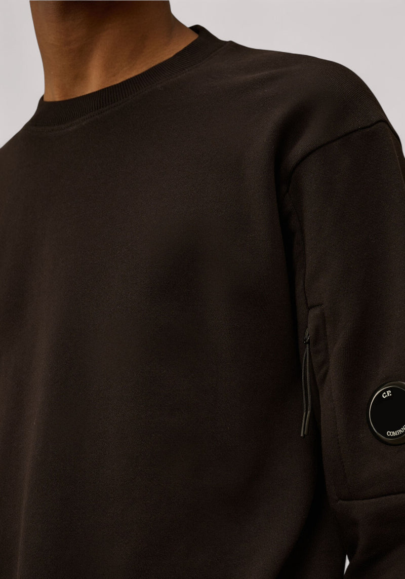 FELPA UOMO CREWNEK LENS BLACK