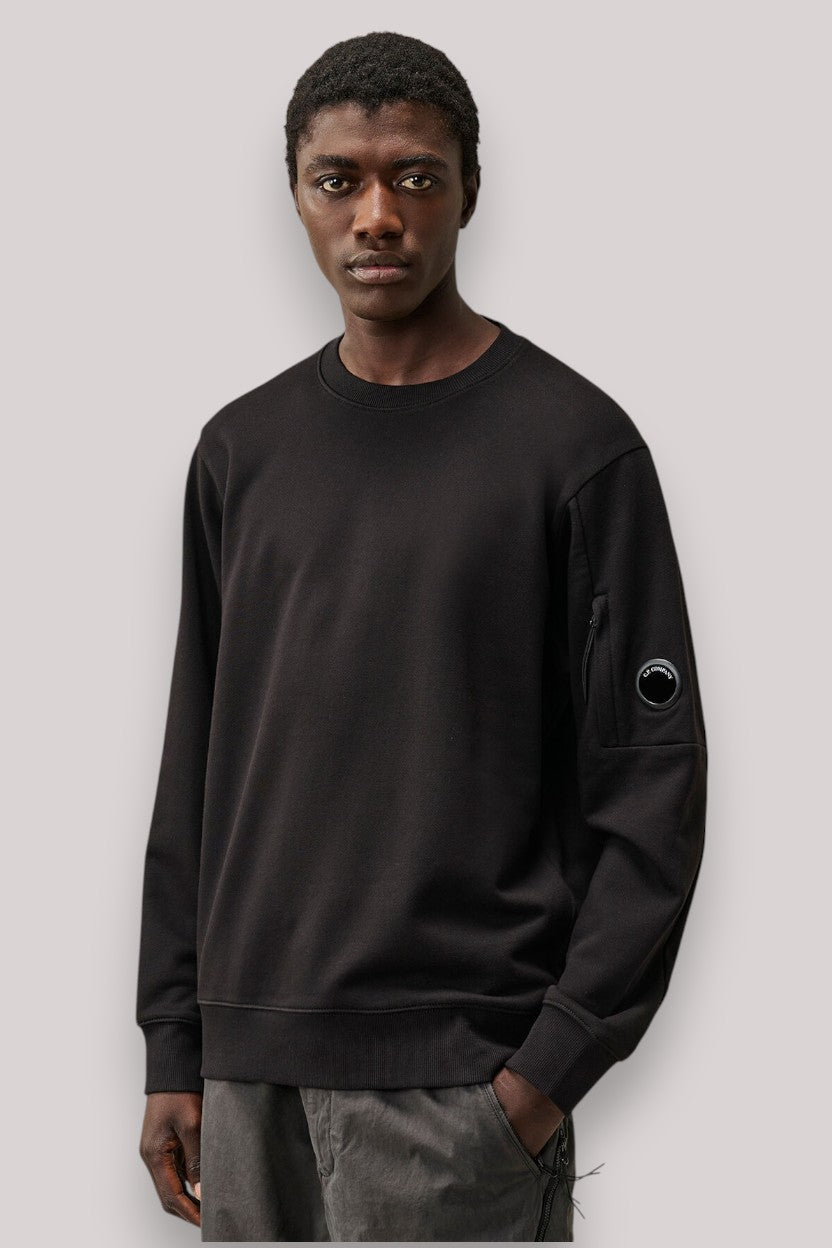FELPA UOMO GIROCOLLO BLACK