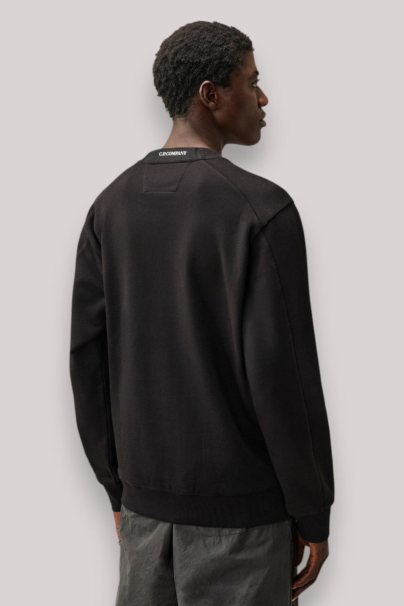 FELPA UOMO GIROCOLLO BLACK