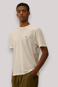 T-SHIRT UOMO IN JERSEY GAUZE WHITE - Linassi