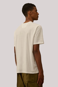 T-SHIRT UOMO IN JERSEY GAUZE WHITE - Linassi