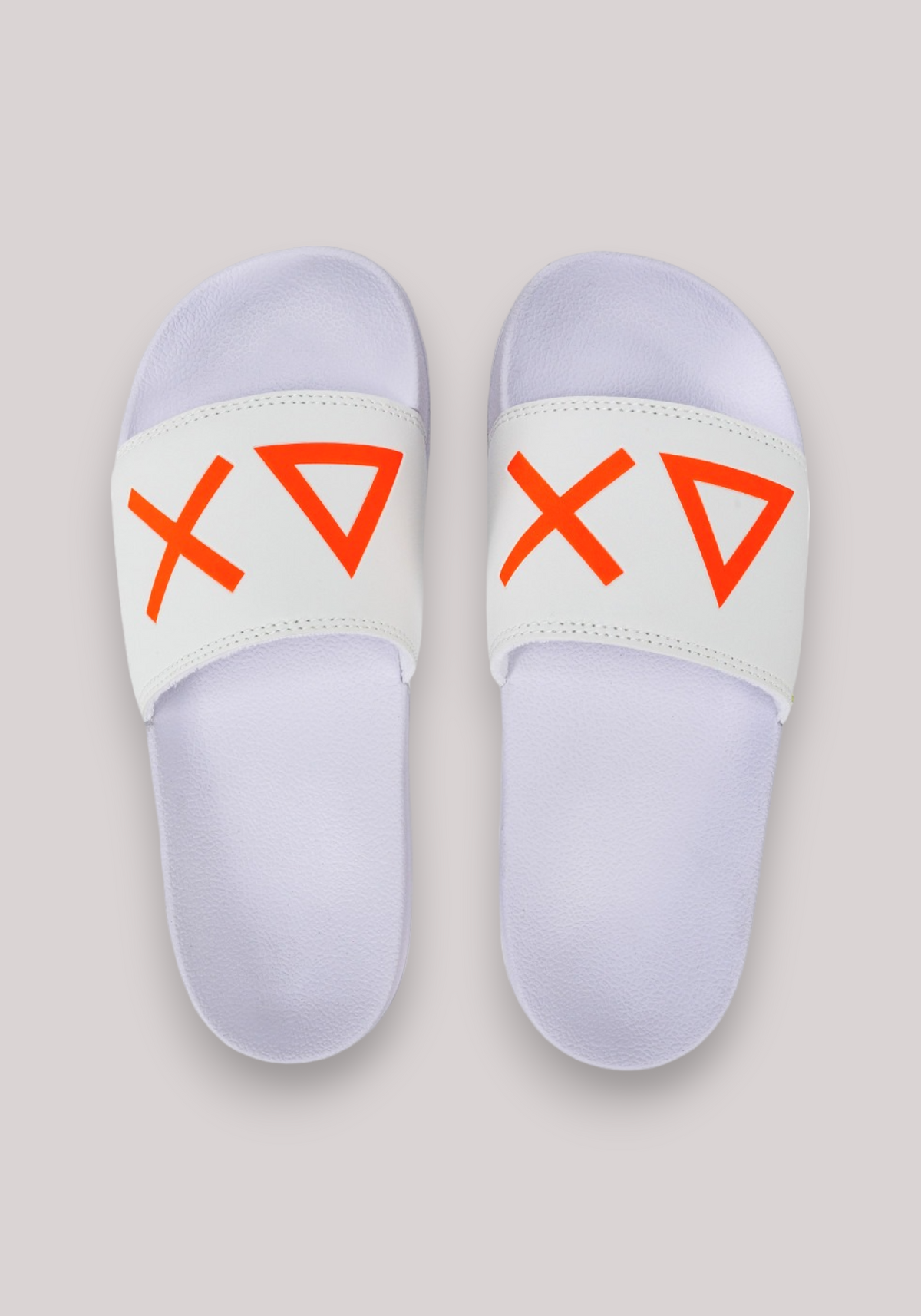 SCARPE UOMO BIANCO - SLIPPERS LOGO - Linassi