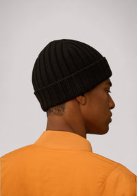 BERRETTO UOMO MERINOS BLACK
