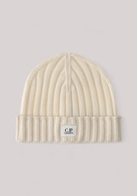BERRETTO UOMO MERINOS GAUZE WHITE