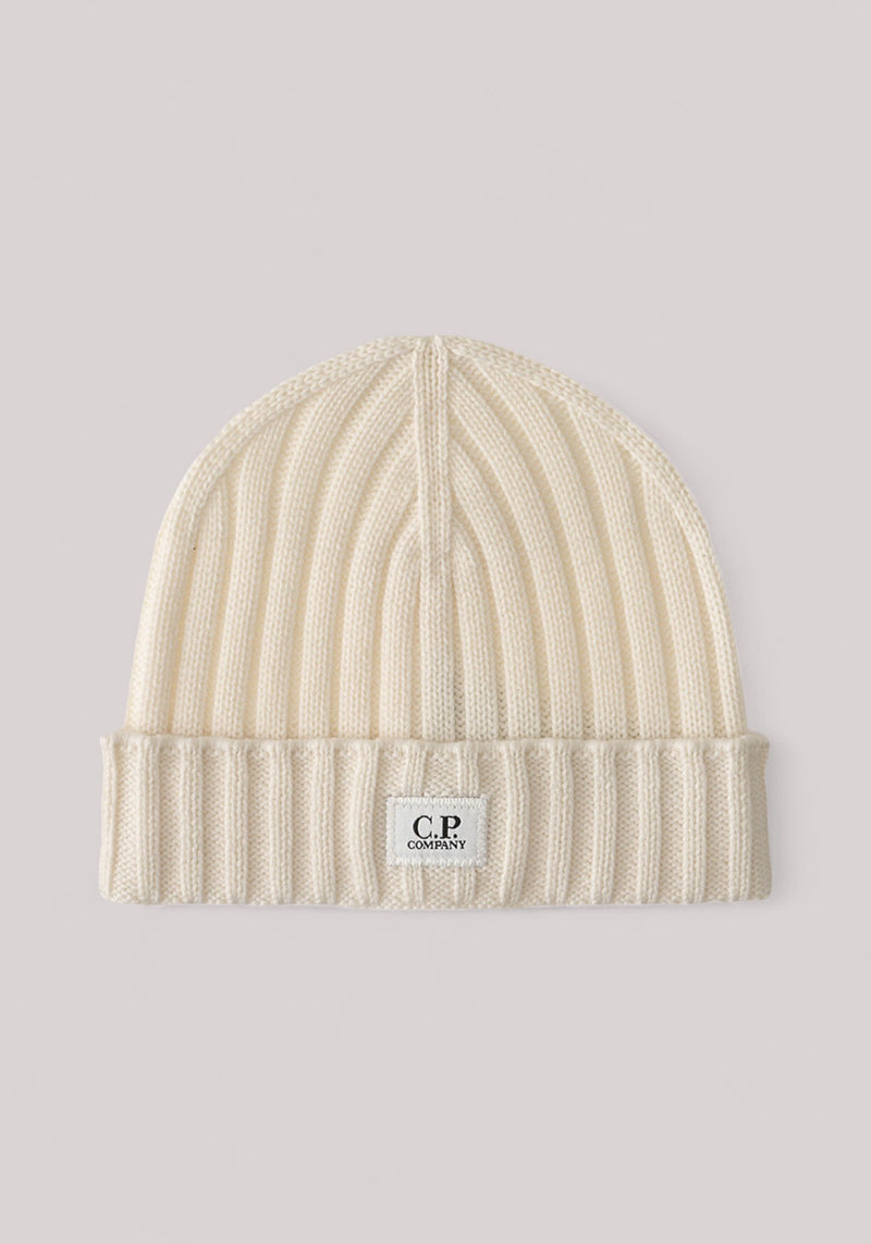 BERRETTO UOMO MERINOS GAUZE WHITE