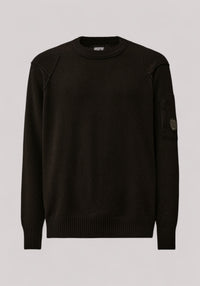 MAGLIA UOMO GIROCOLLO NERO
