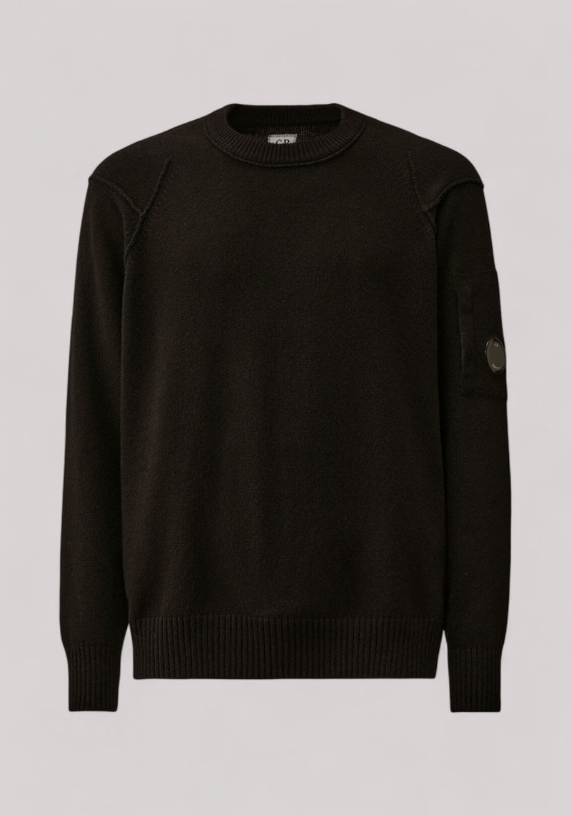 MAGLIA UOMO GIROCOLLO NERO