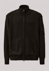 MAGLIA UOMO FULL ZIP NERO