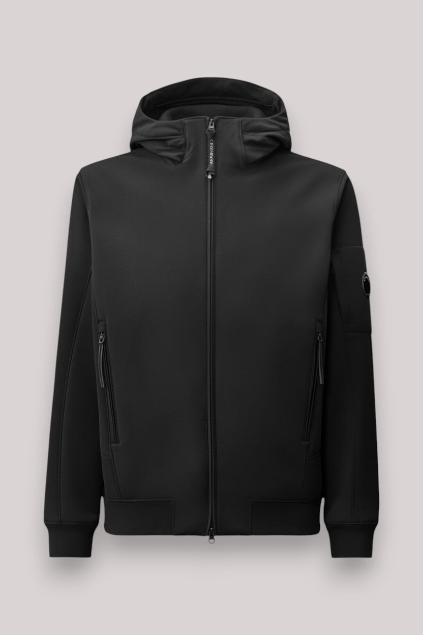 GIUBBINO UOMO SHELL-R- SHORT JACKET BLACK - Linassi