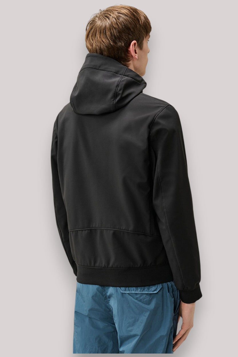GIUBBINO UOMO SHELL-R- SHORT JACKET BLACK - Linassi