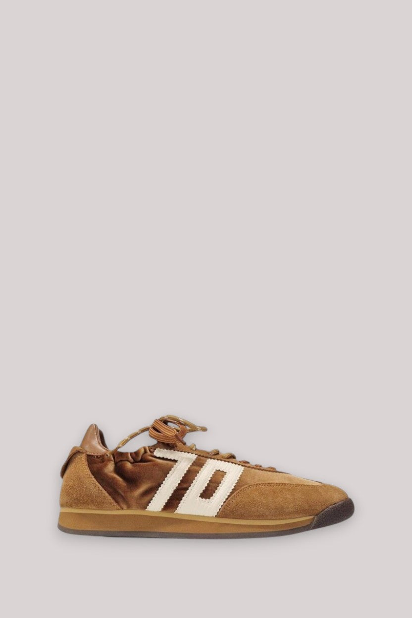 SCARPE DONNA ROCKET VELVET COGNAC/BUTTER