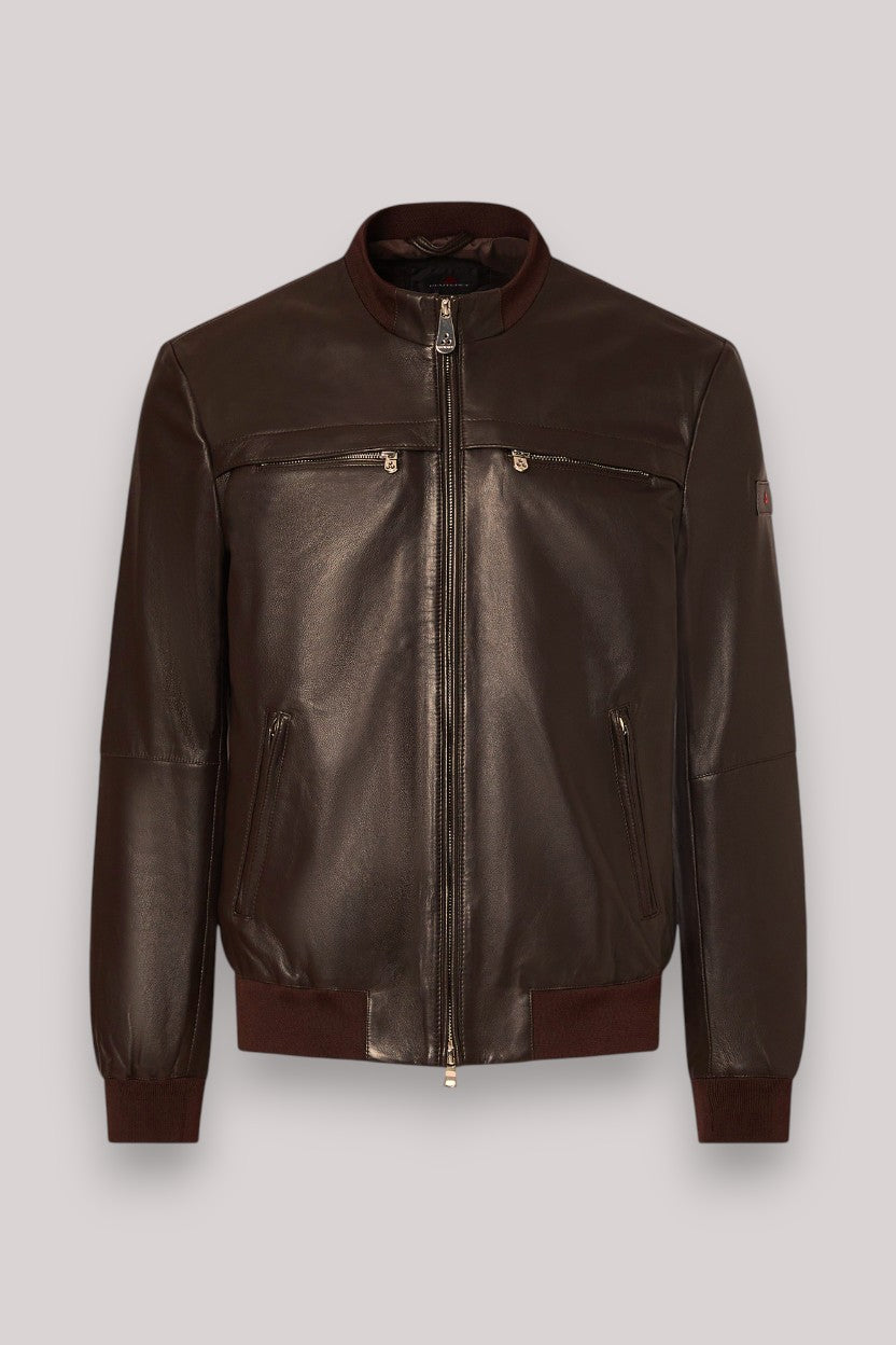 GIUBBINO UOMO SANDS LEATHER TESTA DI MORO - Linassi