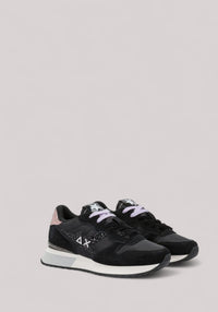 SCARPE DONNA STARGIRL GLITTER LOGO NERO