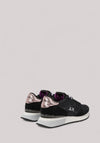 SCARPE DONNA STARGIRL GLITTER LOGO NERO