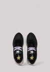 SCARPE DONNA STARGIRL GLITTER LOGO NERO