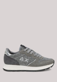 SCARPE DONNA GRIGIO CHIARO - ALLY GLITTER TEXTILE