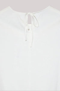 T-SHIRT DONNA IN COTONE PORCELLANA - T32211 39