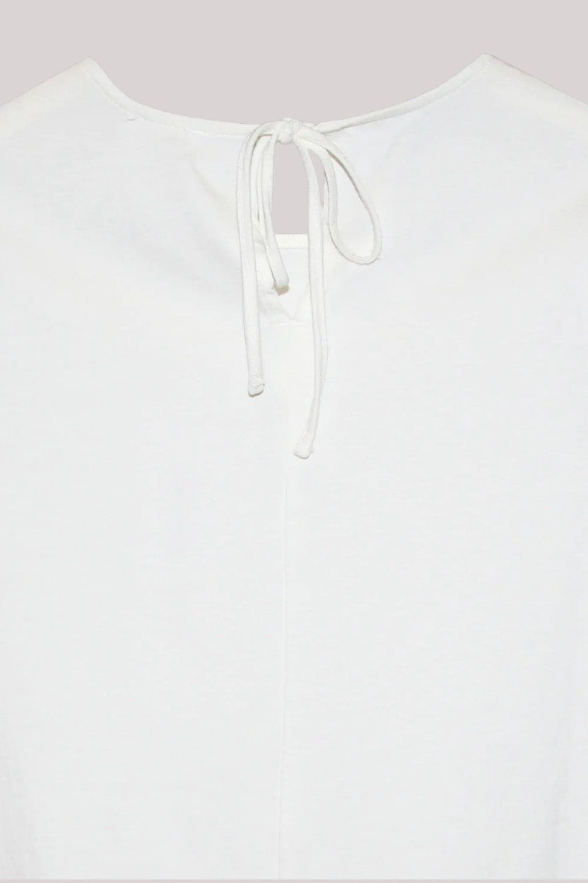 T-SHIRT DONNA IN COTONE PORCELLANA - T32211 39