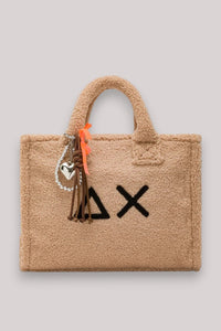 BORSA DONNA CALI MIDI BAG TEDDY CACAO