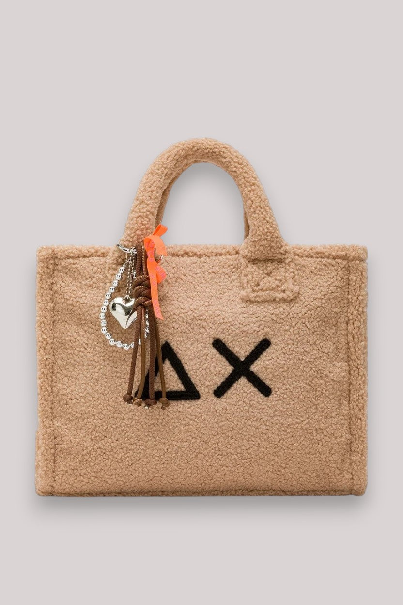 BORSA DONNA CALI MIDI BAG TEDDY CACAO