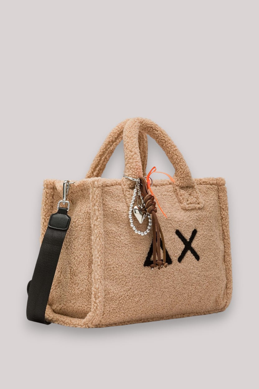 BORSA DONNA CALI MIDI BAG TEDDY CACAO