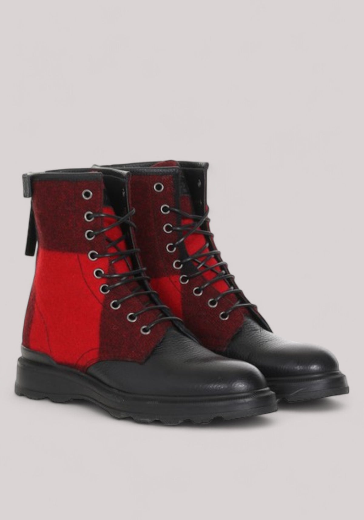 SCARPE DONNA BLACK RED BUFFALO