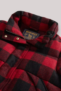 GIACCONE DONNA RED BUFFALO - WOOL PUFFER JACKET - Linassi