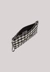 POCHETTE DONNA TARTAN NERO