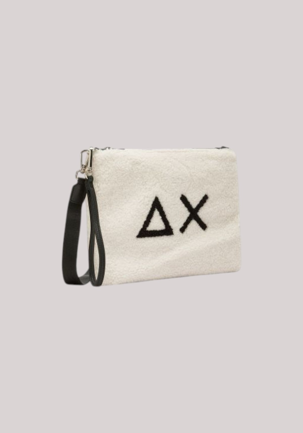 POCHETTE DONNA TEDDY BIANCO PANNA