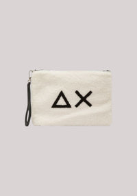 POCHETTE DONNA TEDDY BIANCO PANNA